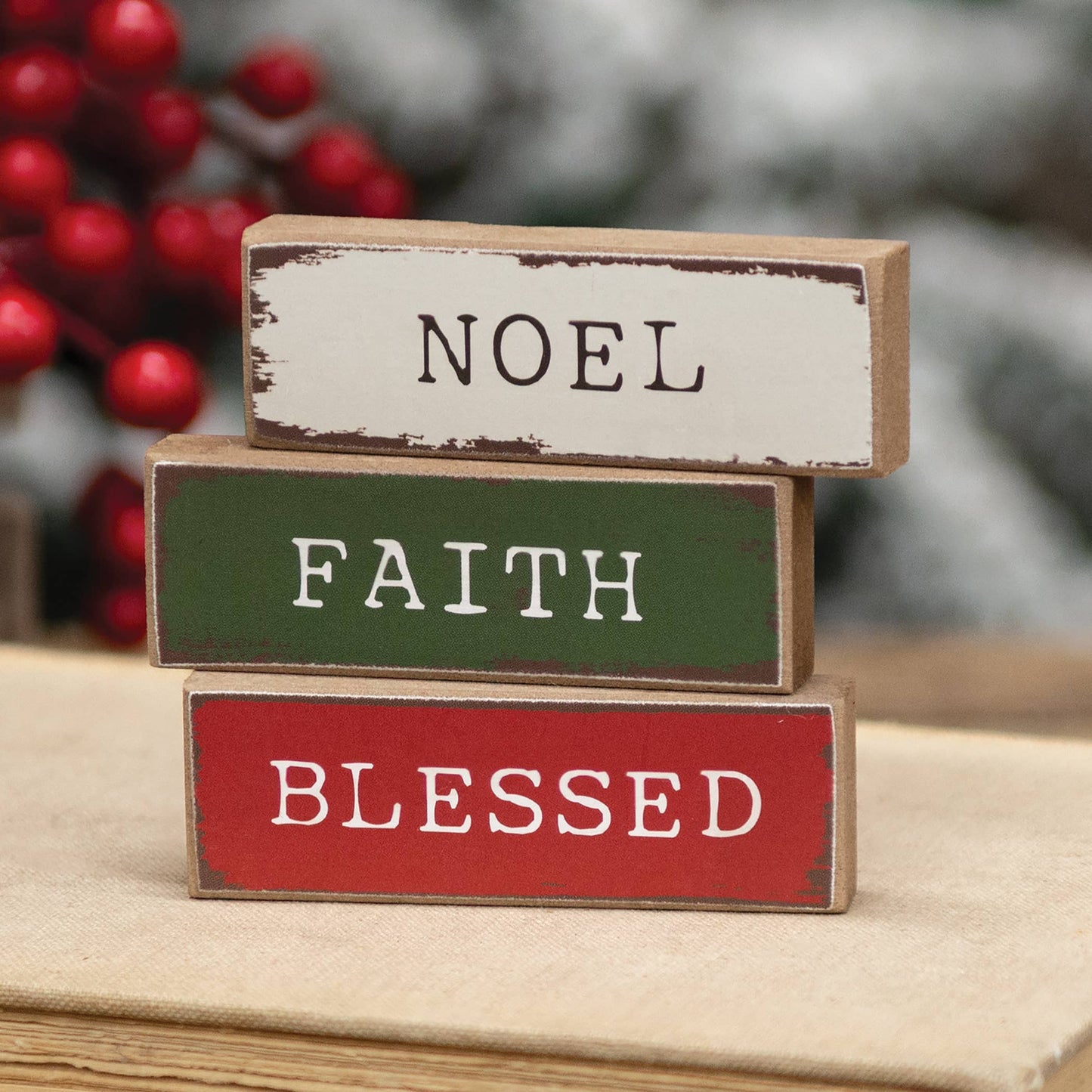 Blessed Faith Noel Tiny Mini Stick - 3 Asstd.