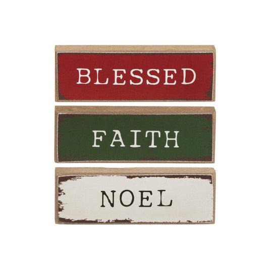 Blessed Faith Noel Tiny Mini Stick - 3 Asstd.